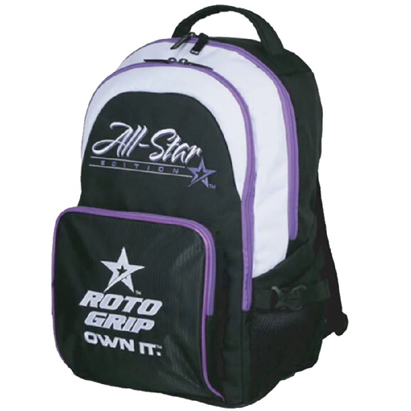 Roto Grip All Star Edition Backpack Black/White/Purple