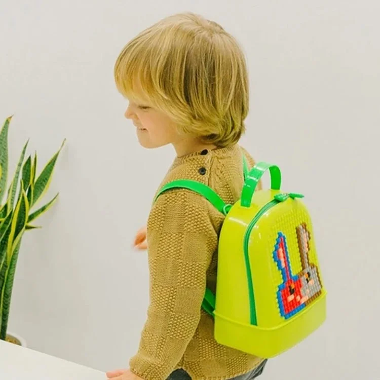 DIY Bricks Backpack | Green