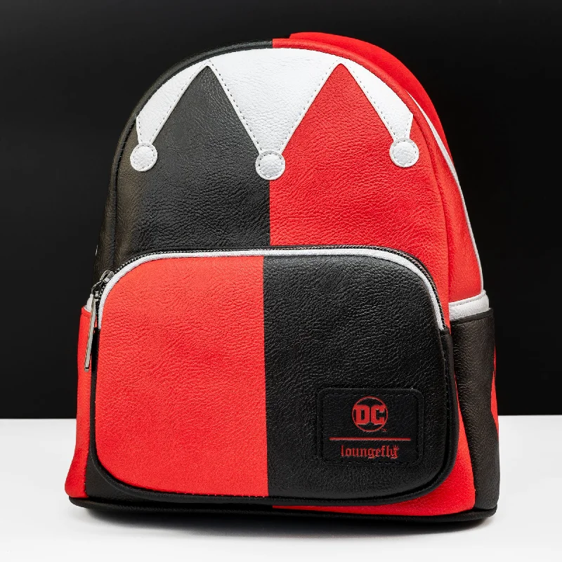 Loungefly x DC Comics Batman Harley Quinn Cosplay Mini Backpack