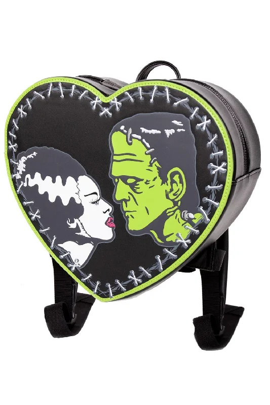 Bride of Frankenstein Heart Backpack