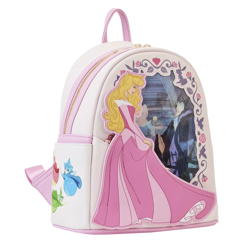 Loungefly Disney Sleeping Beauty Princess Lenticular Mini Backpack