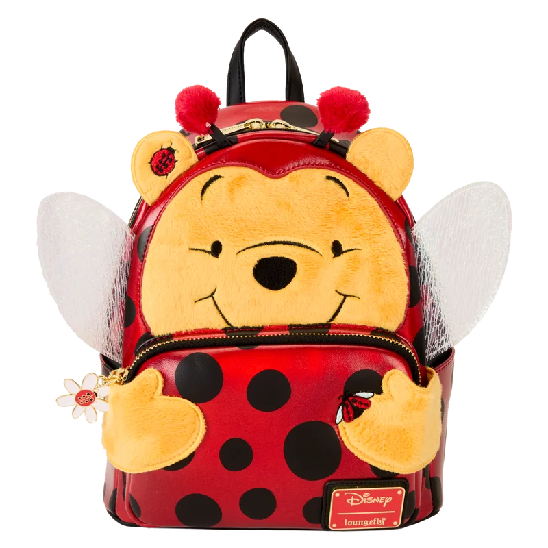 Loungefly Winnie The Pooh Ladybug Cosplay Mini Backpack