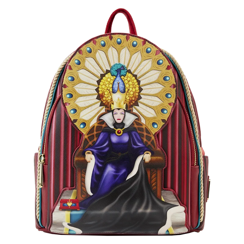 Loungfly Disney Snow White Evil Queen Throne Mini Backpack