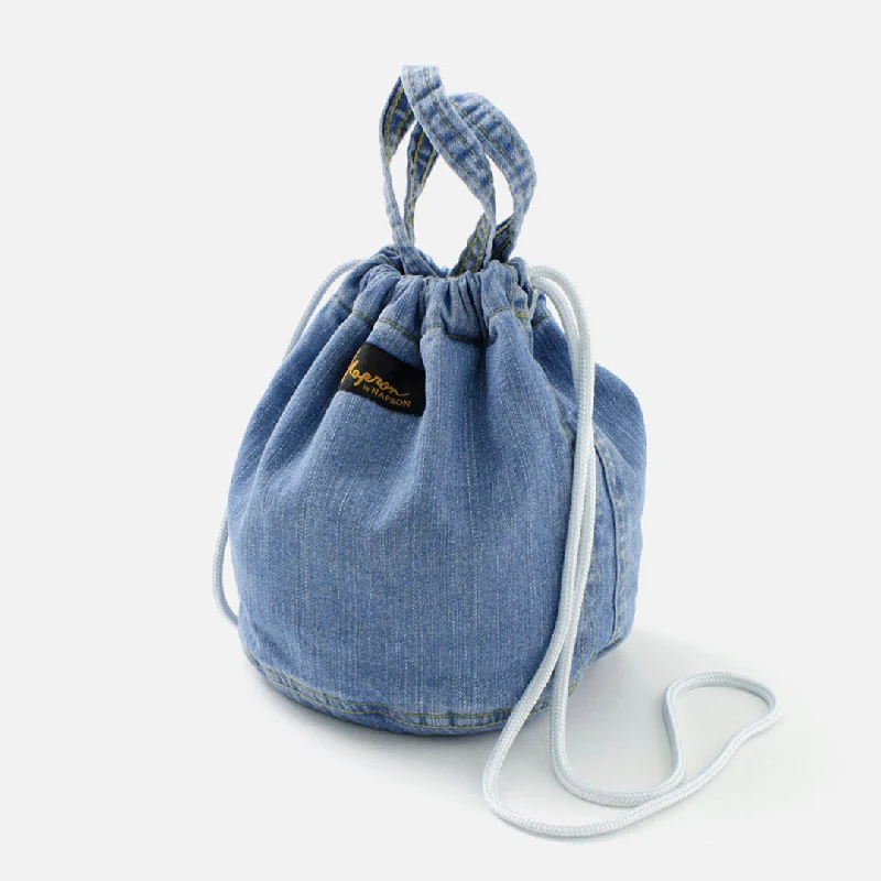 NAPRON / 8oz Bleached Denim Patient Bag Small 5L