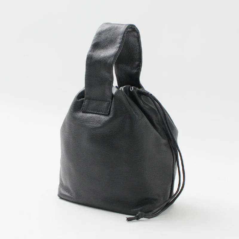 CREED / Drawstring Tote Cowhide Leather