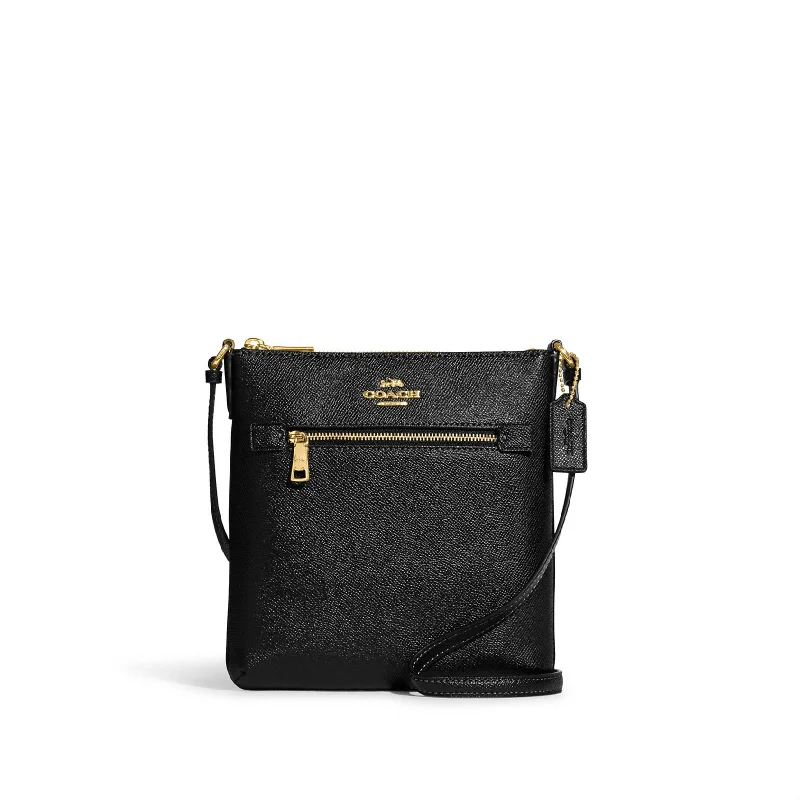 Coach Women's Black Mini Rowan File Bag