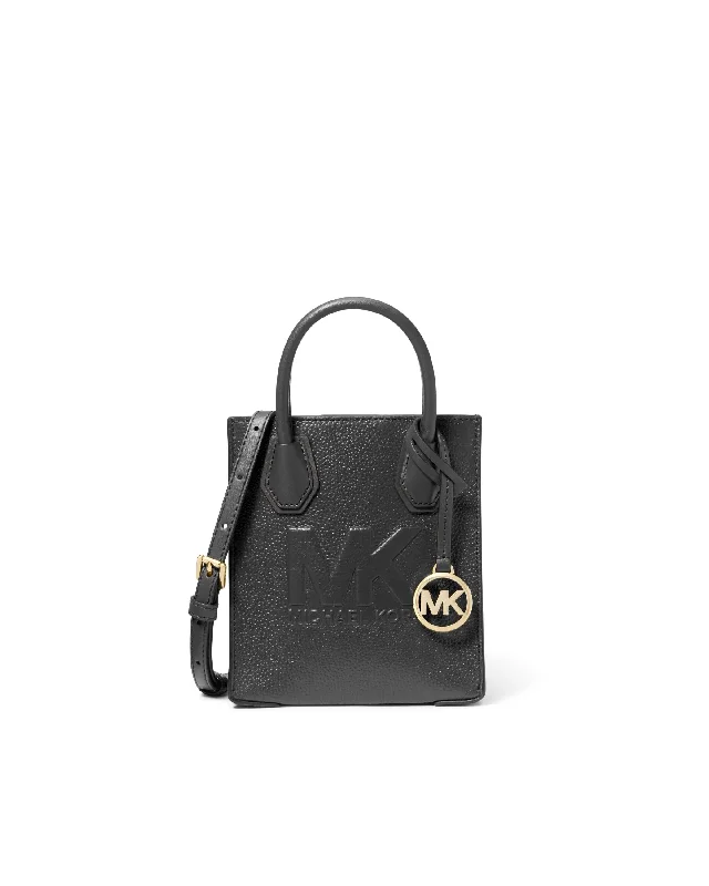 Michael Kors Women's Mercer Extra-Small Pebbled Leather Crossbody Bag