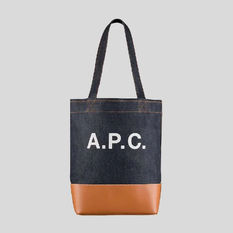 A.P.C. Axel Small Unisex Tote Bag Caramel RB-CODDPM61568CAF