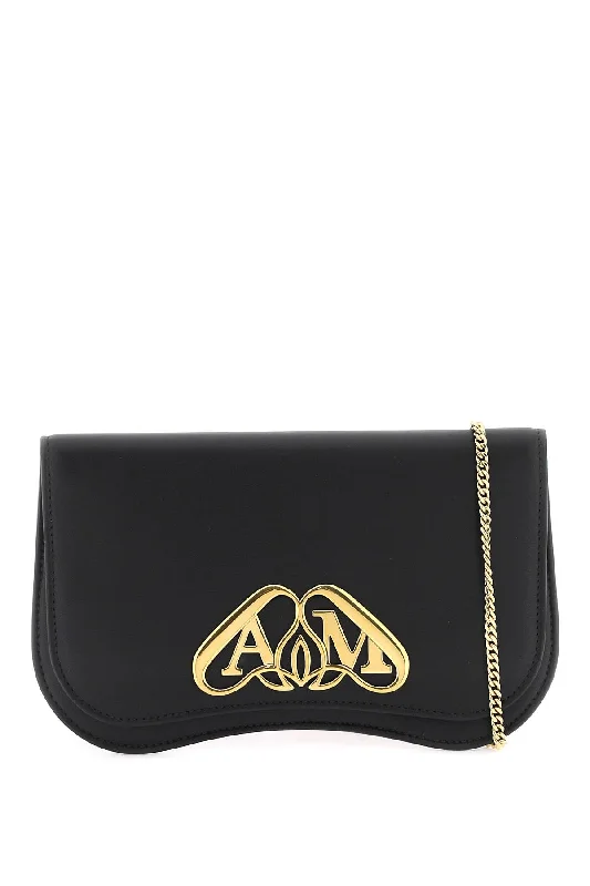 Alexander Mcqueen Seal Crossbody Pouch