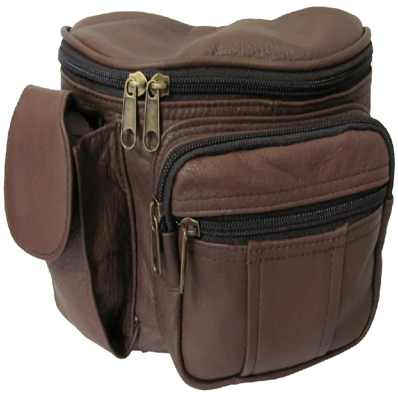 Amerileather Leather Cell Phone Fanny Pack