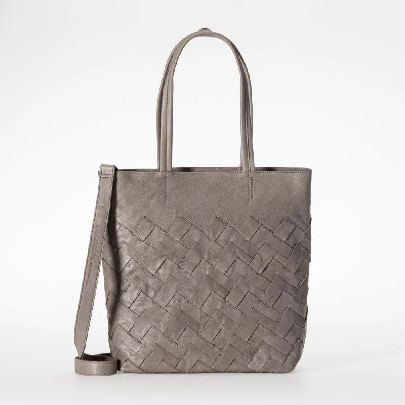 Aunts & Uncles Grandma’s Luxury Club Woven Mrs. Marble Fudge Tote Shopper