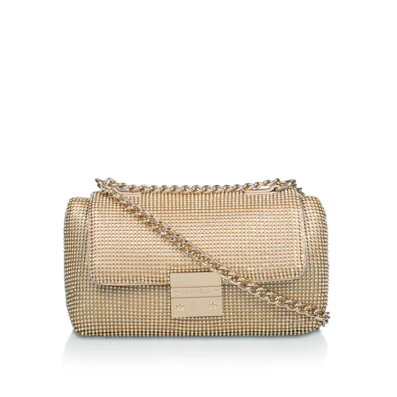 Carvela Bailey Soft Crossbody bag-Gold