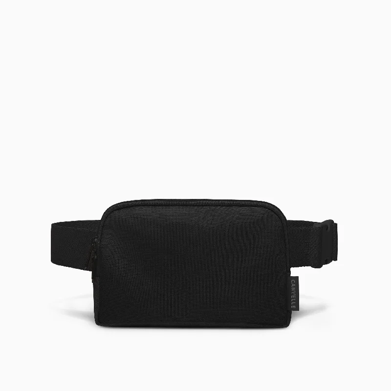 Belt Bag - Black + Black Hardware