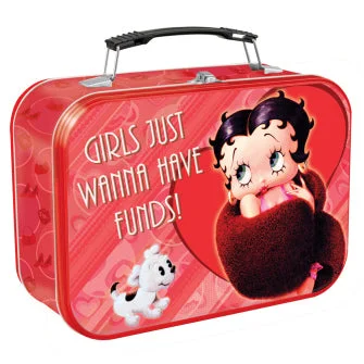 Betty Boop Large Girs Just Wanna Have Funds Tote Retired