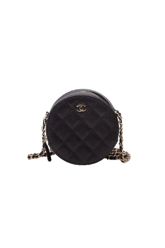 Round Classic Chain Mini Bag