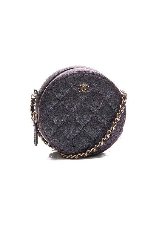 Round Classic Chain Mini Bag