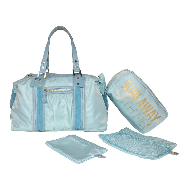 Athleisure Yoga Tote Blue