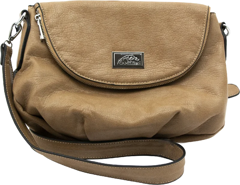 Cameleon Manu Concealed Carry Shoulder Bag With CCW Compartment