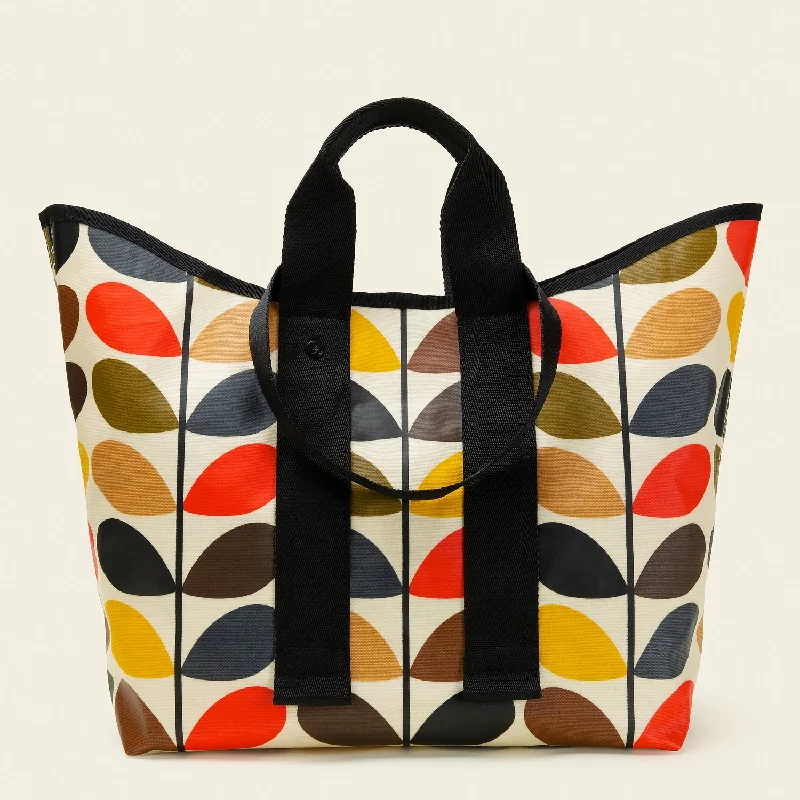 Carryall Basic Large Tote - Classic Multi Stem