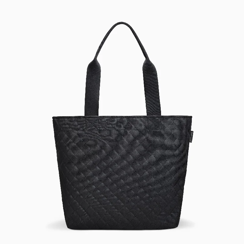 Carryall Tote - Quilted Black