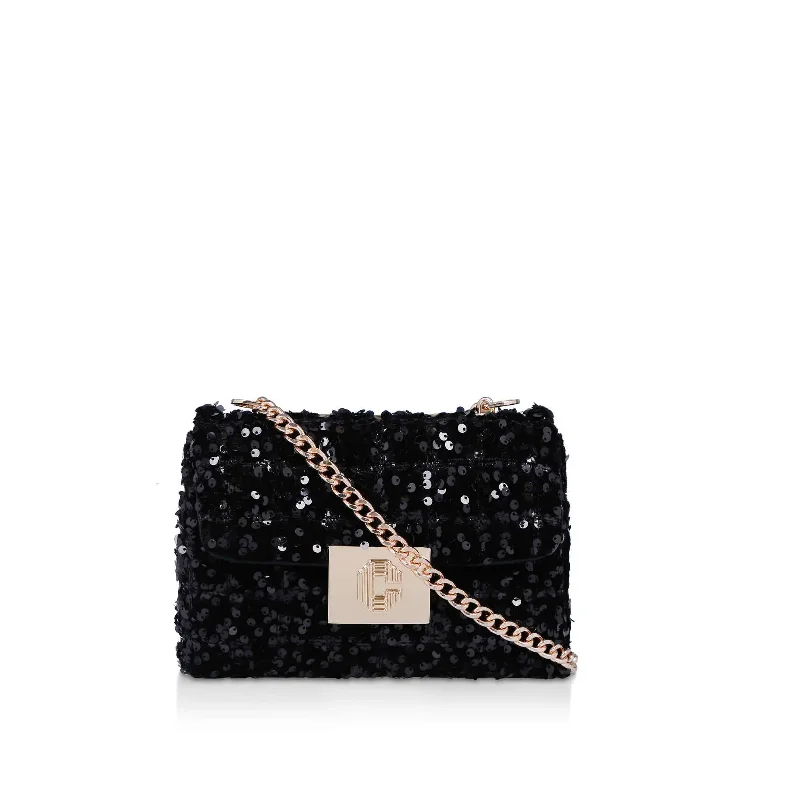 Carvela Brooklyn Mini crossbody bag-Black