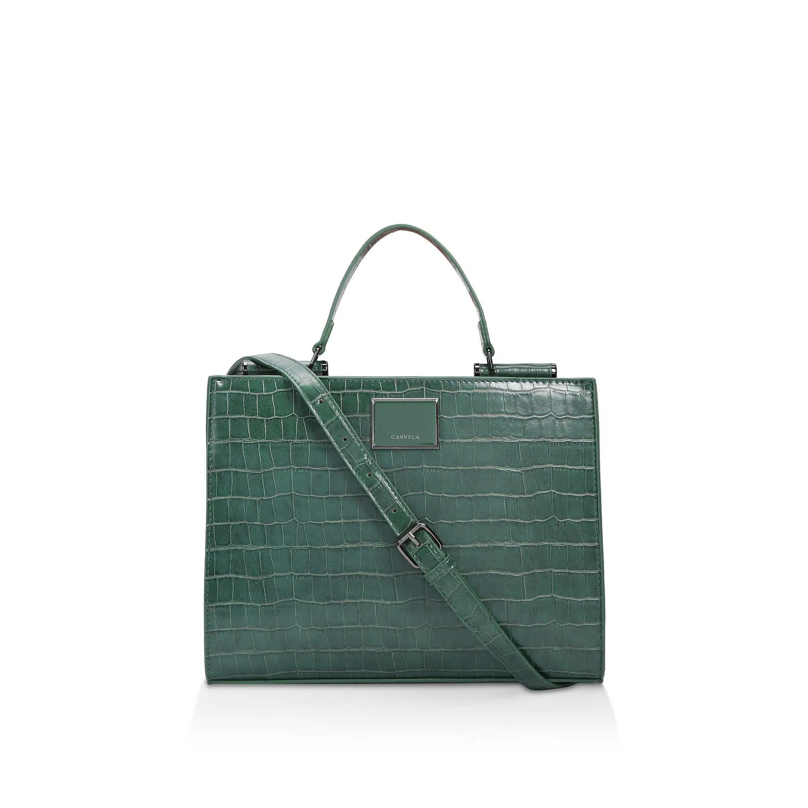 Carvela Jessica Midi Tote bag-Green