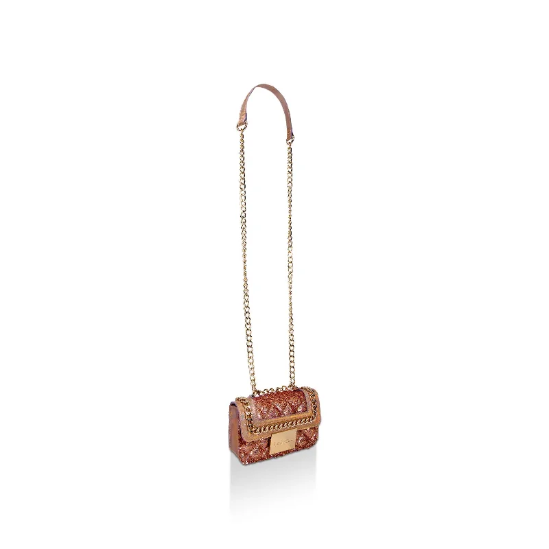 Carvela Micro Bailey crossbody bag-Peach