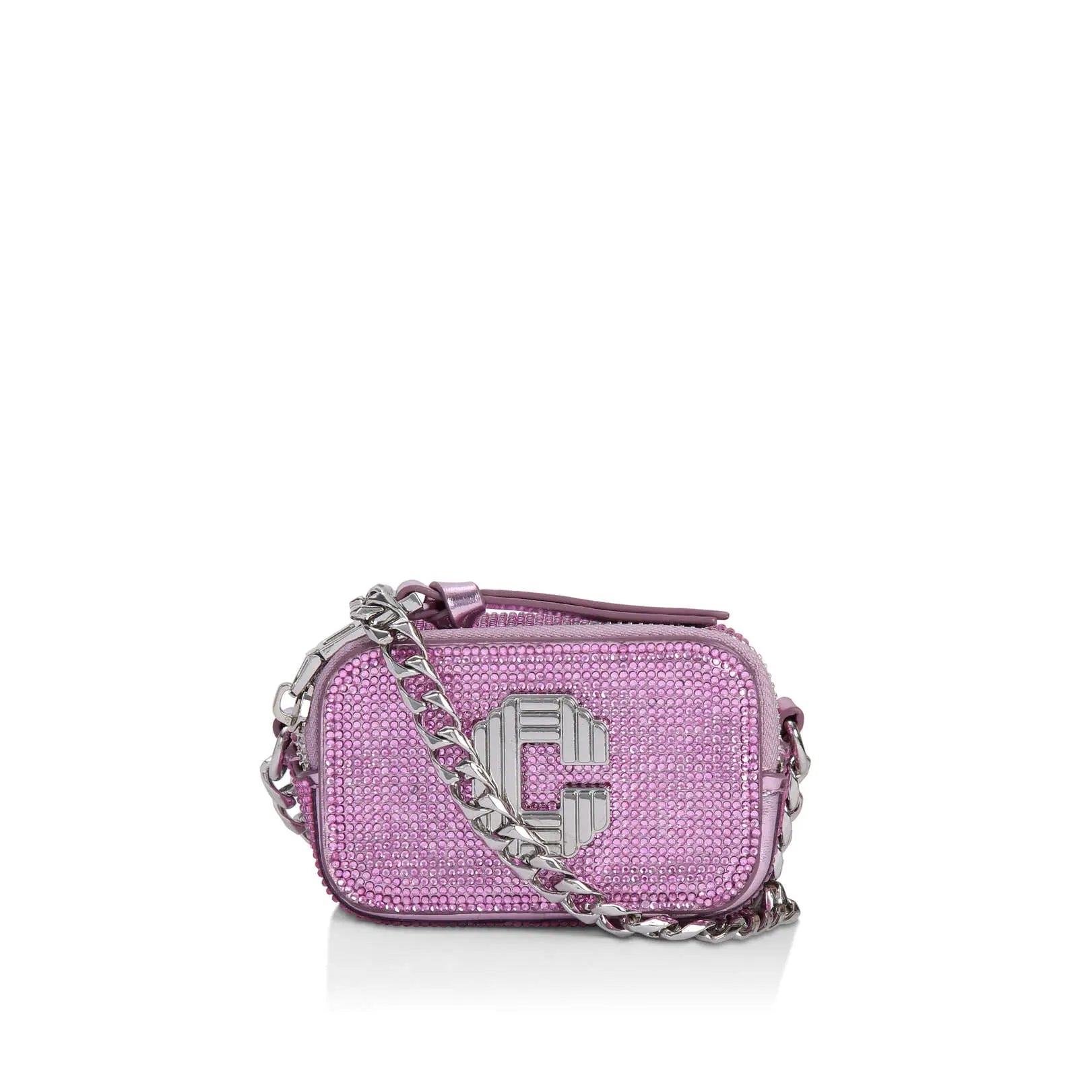 Carvela Signature MicroMini Crossbody bag-Pink