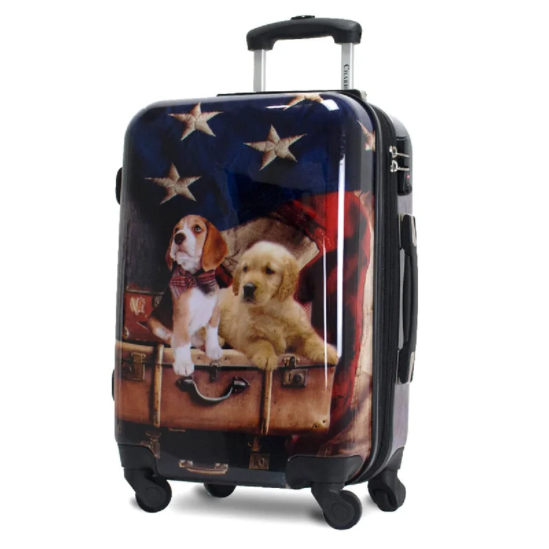 Chariot Freedom Pups 20-Inch Carry-On Hardside Expandable Spinner Luggage