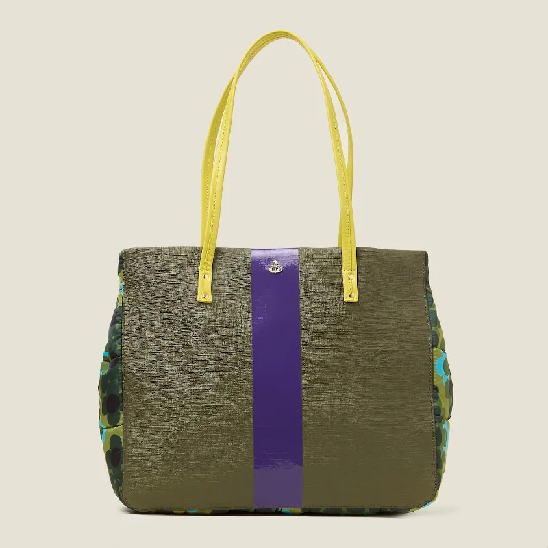 Columbo Tote - Cosmos Green