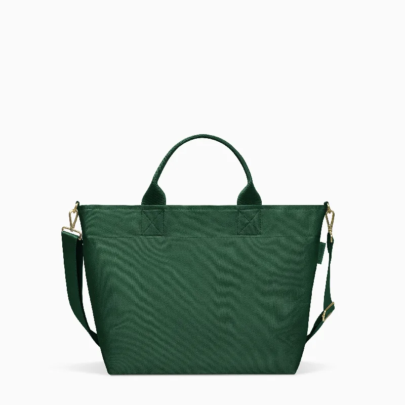 Crossbody Tote - Hunter Green