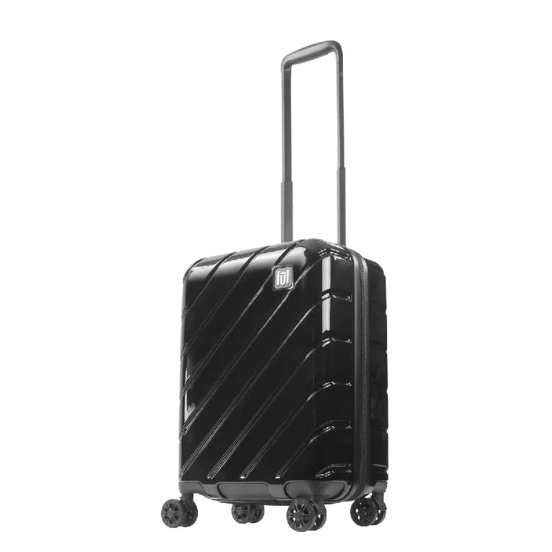 Ful Velocity 22" Expandable Hardside Spinner Luggage, Black