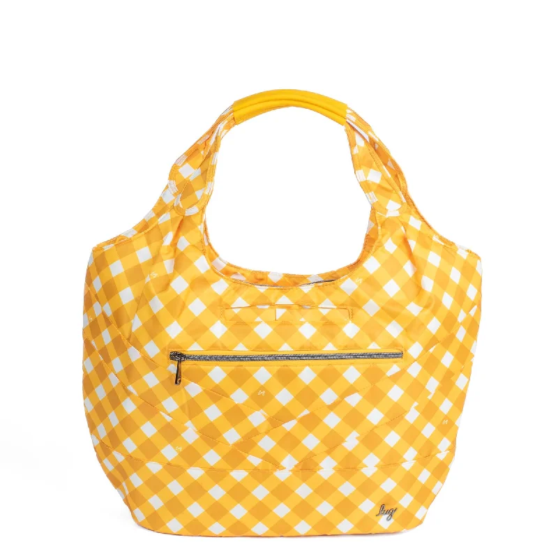 GINGHAM MUSTARD