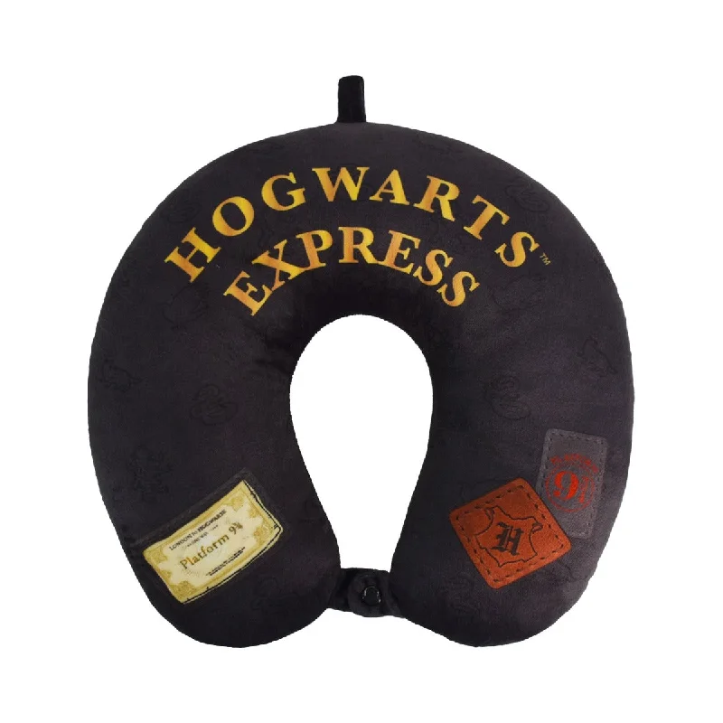 Harry Potter Black Travel Neck Pillow, Hogwart's Express