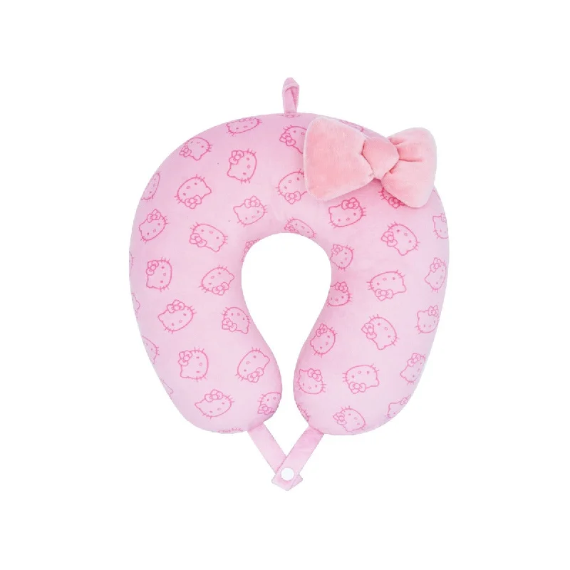 Hello Kitty Travel Neck Pillow Pink