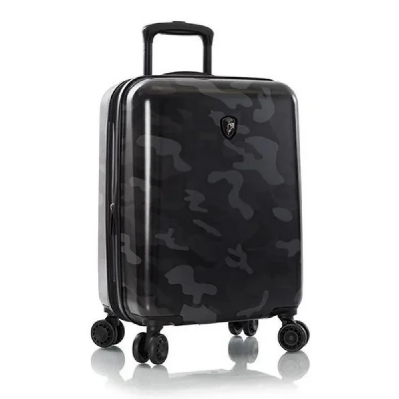 Heys Black Camo 21" Carry-On Hardside Spinner Suitcase