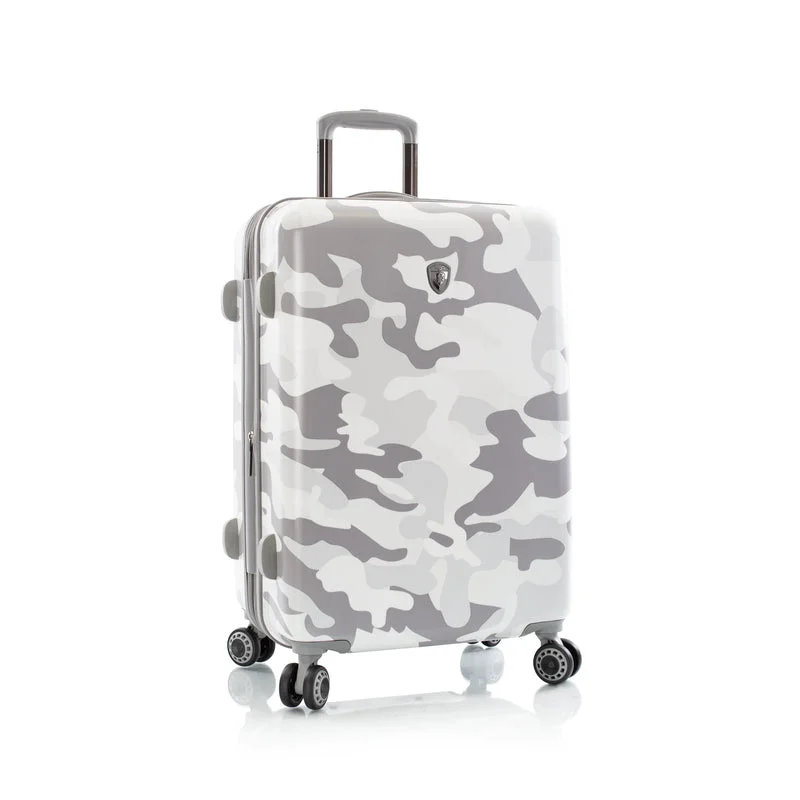 Heys White Camo 26" Hardside Spinner Suitcase