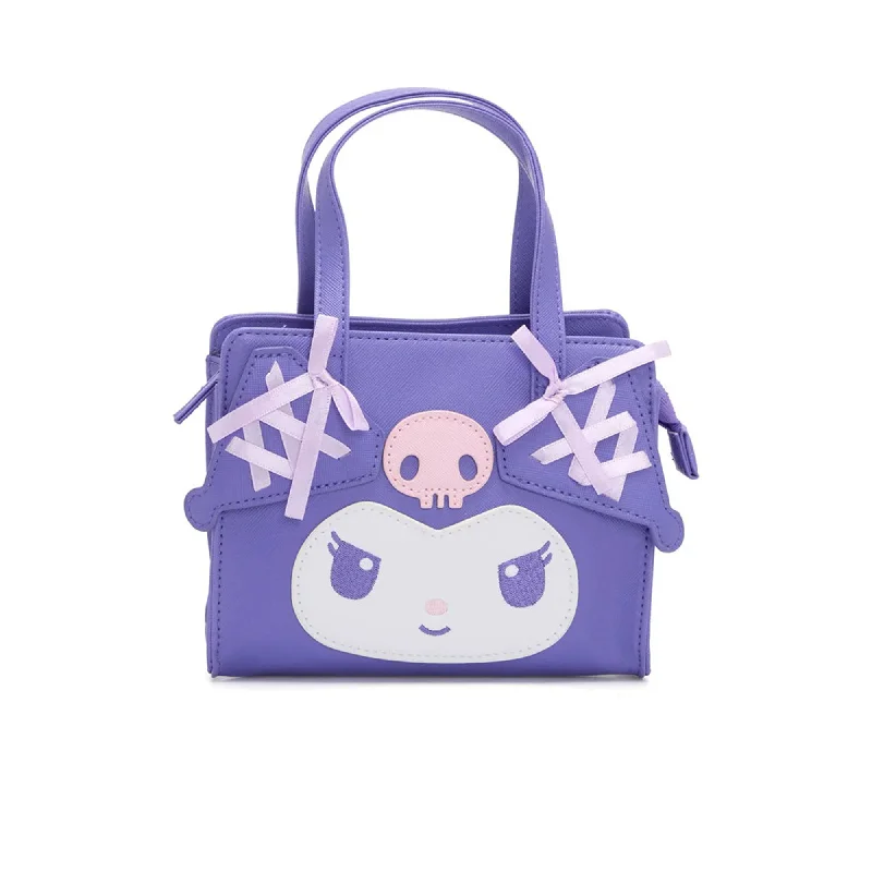 Kuromi 2-Way Mini Purple Handbag (Dainty Doll Series)