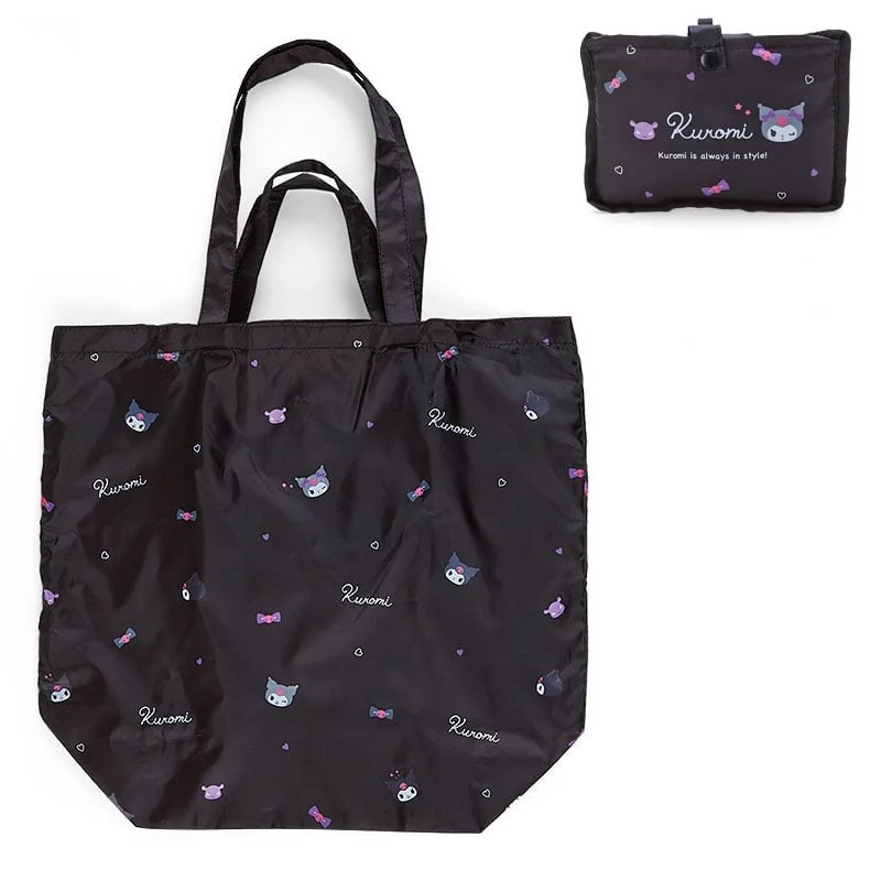 Kuromi All-Over Print Reusable Tote Bag