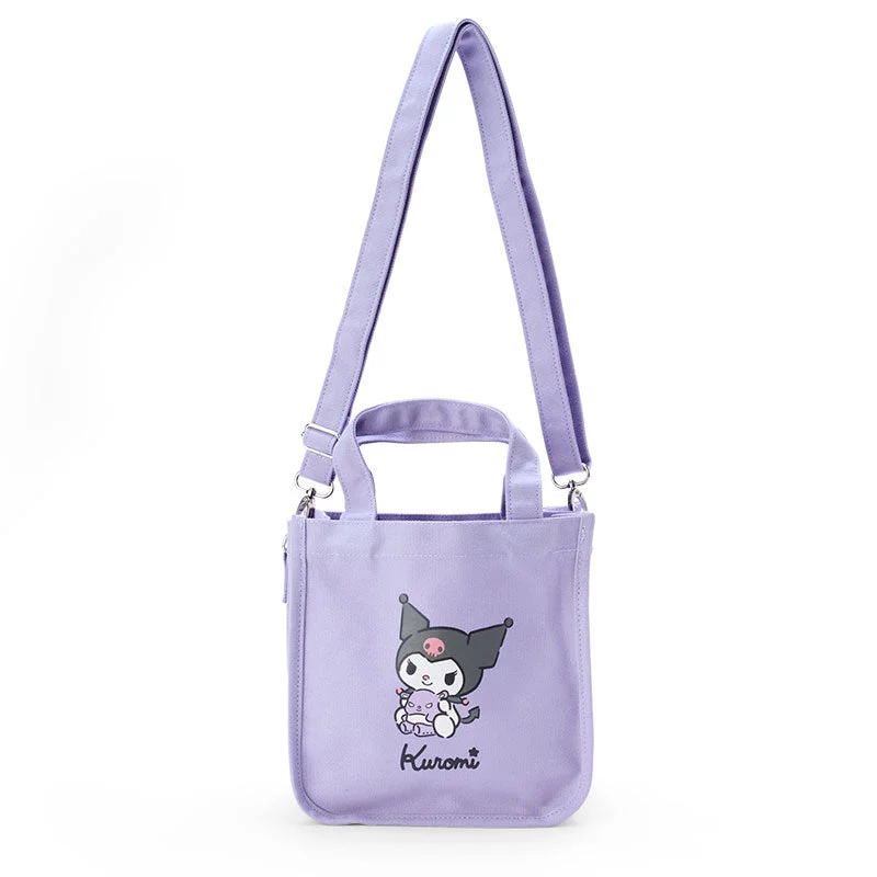 Kuromi Convertible Cotton Mini Tote Bag