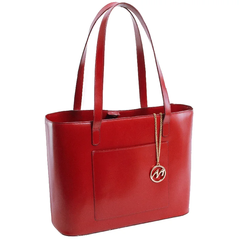 McKlein ALYSON Leather Ladies' Tablet Tote Bag