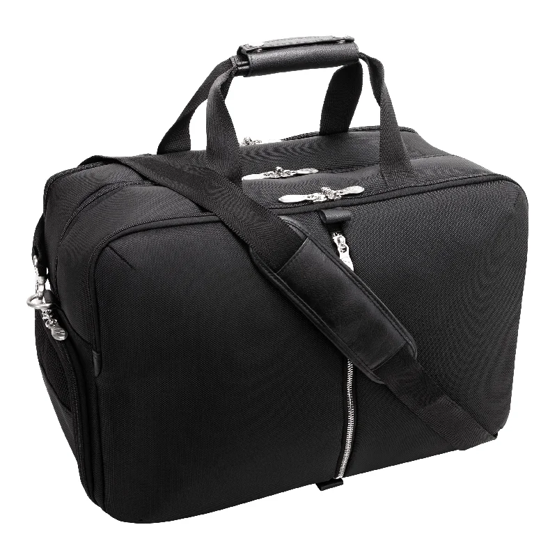 McKlein AVONDALE 22" Nylon, Triple Compartment, Carry-All, Travel, Laptop Duffel