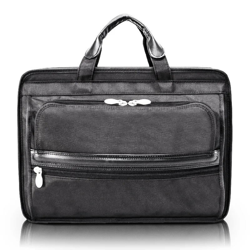 McKlein ELSTON 15" Nylon Double Compartment Laptop Briefcase