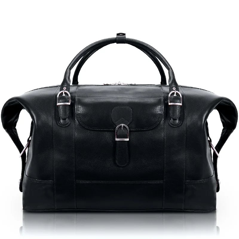 McKlein Flossmoor 21" Leather Carry-on Duffel