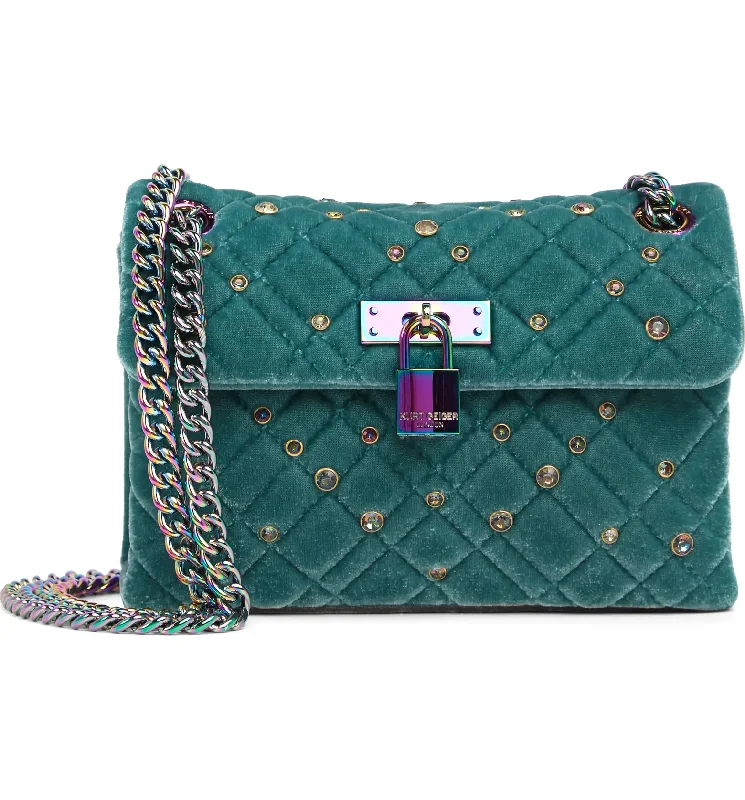 Kurt Geiger Mini Brixton crossbody Bag-Teal