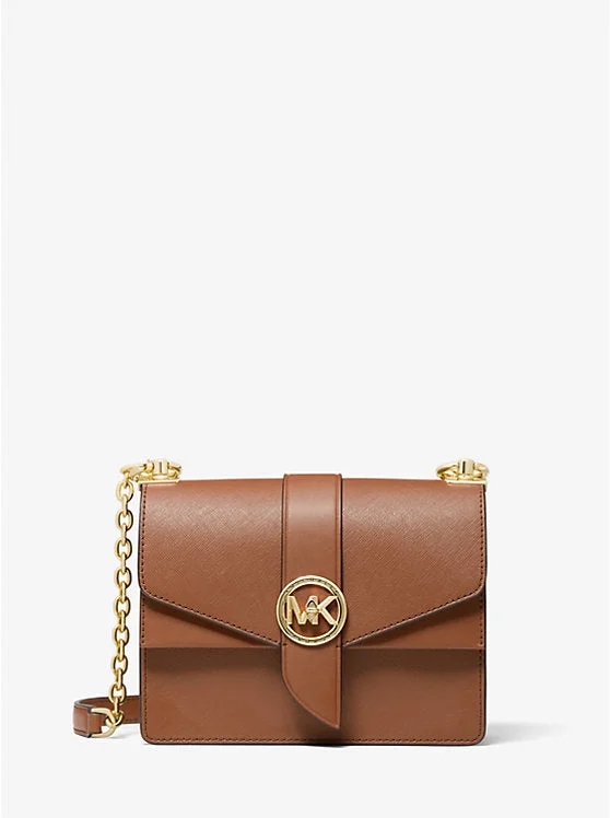 Michael Kors Mini Greenwich Saffiano Leather Crossbody Bag